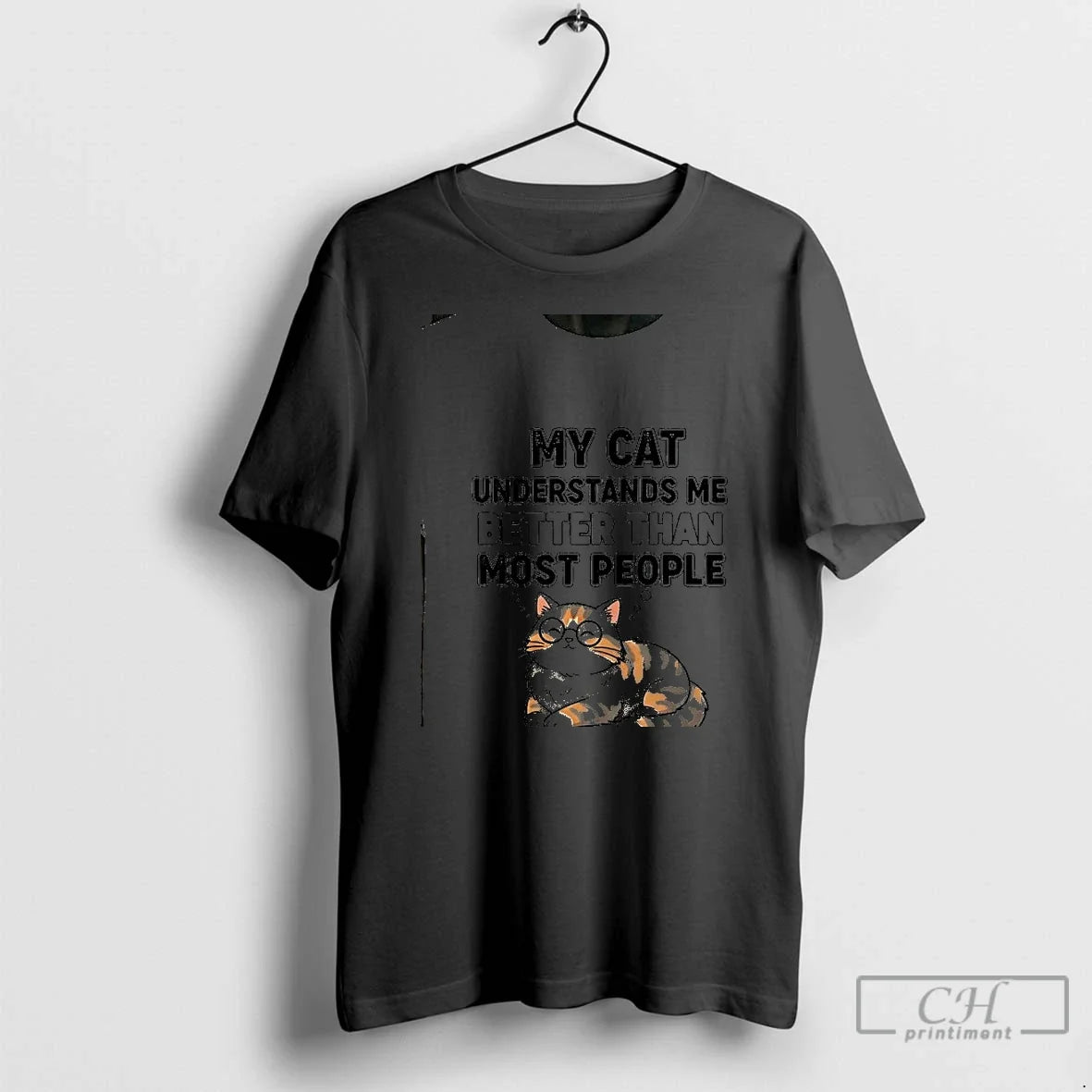 Classic My Cat Understands Me Better Than Most People - Adult & Kids T-Shirts, Sweatshirts & Hoodies apparel design preview 1