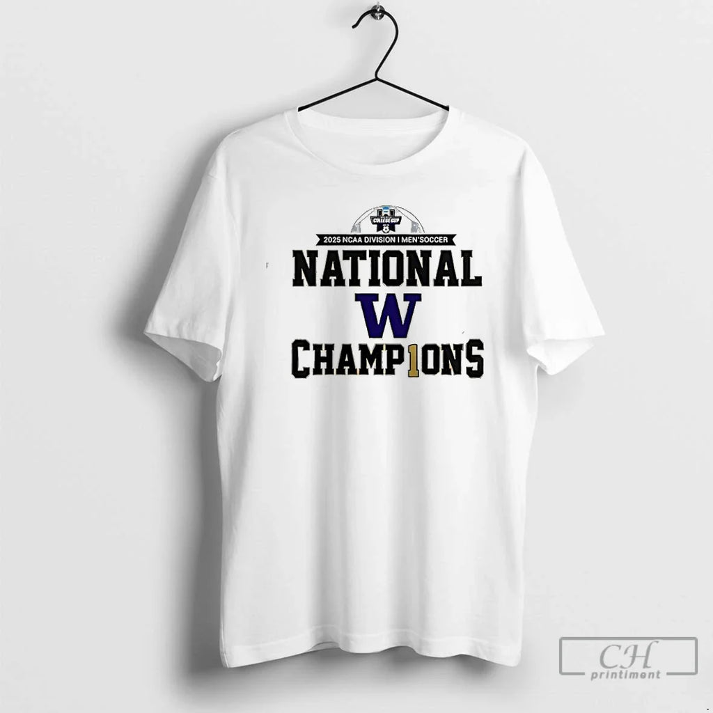 Classic Ncaa Washington Huskies 2025 National - Adult & Kids T-Shirts, Sweatshirts & Hoodies apparel design preview 1