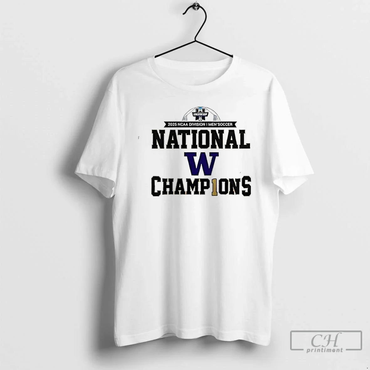 Classic Ncaa Washington Huskies 2025 National - Adult & Kids T-Shirts, Sweatshirts & Hoodies apparel design preview 1