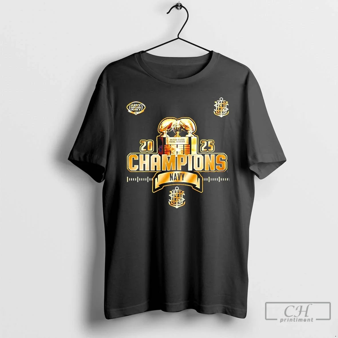 Classic Navy Midshipmen Special Cic Trophy Champions - Adult & Kids T-Shirts, Sweatshirts & Hoodies apparel design preview 1