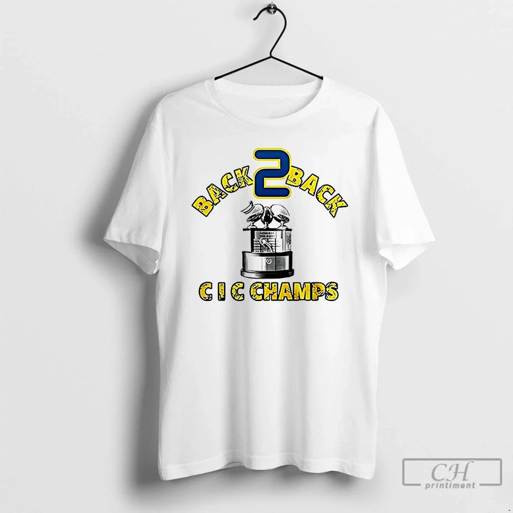 Classic Navy Midshipmen Back 2 Cic Champions 2025 - Adult & Kids T-Shirts, Sweatshirts & Hoodies apparel design preview 1