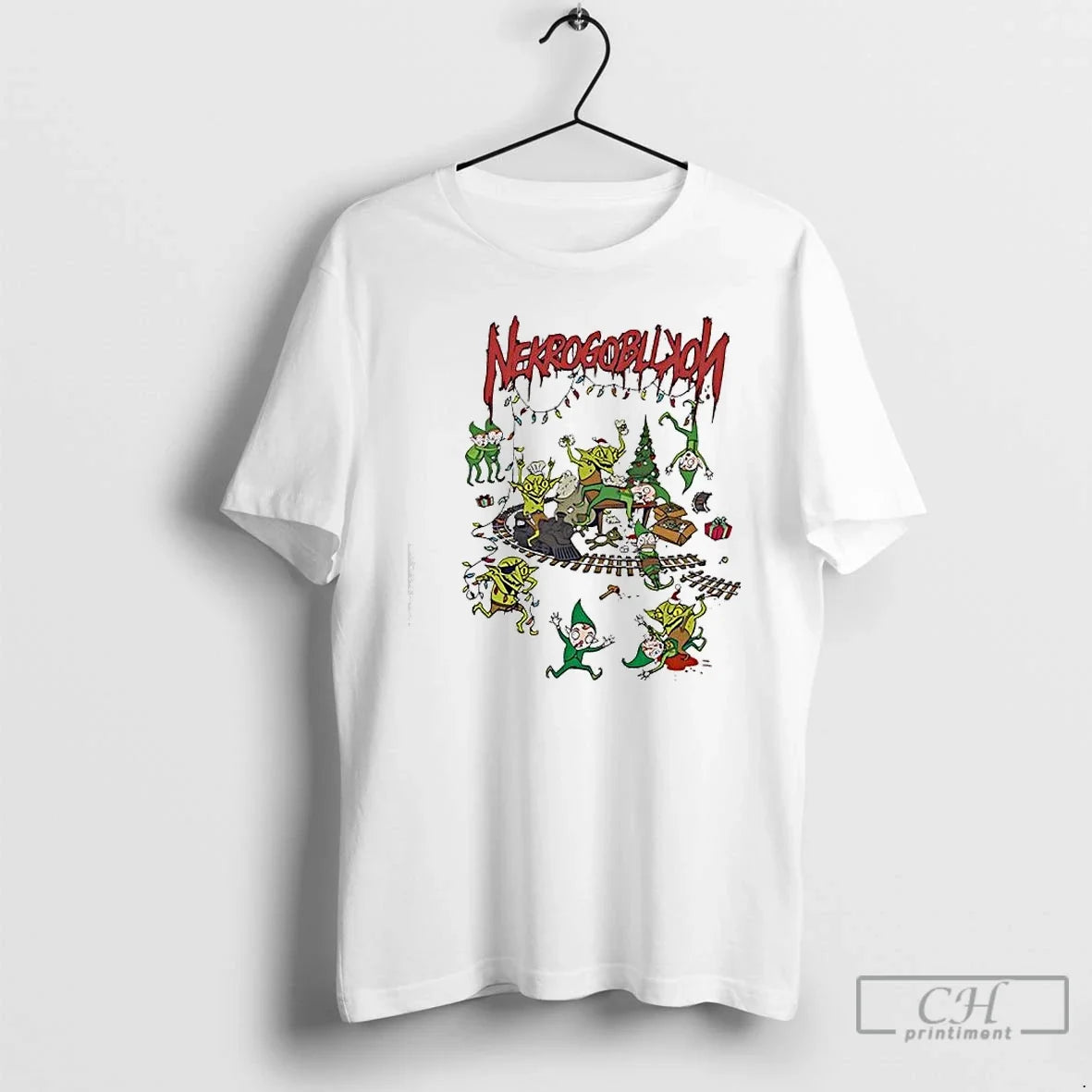 Classic Nekrogoblikon Christmas Graphic - Adult & Kids T-Shirts, Sweatshirts & Hoodies apparel design preview 1