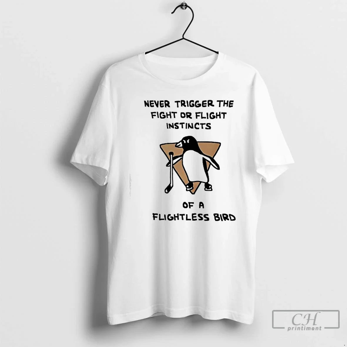 Classic Never Trigger The Fight Or Flight Instincts - Adult & Kids T-Shirts, Sweatshirts & Hoodies apparel design preview 1