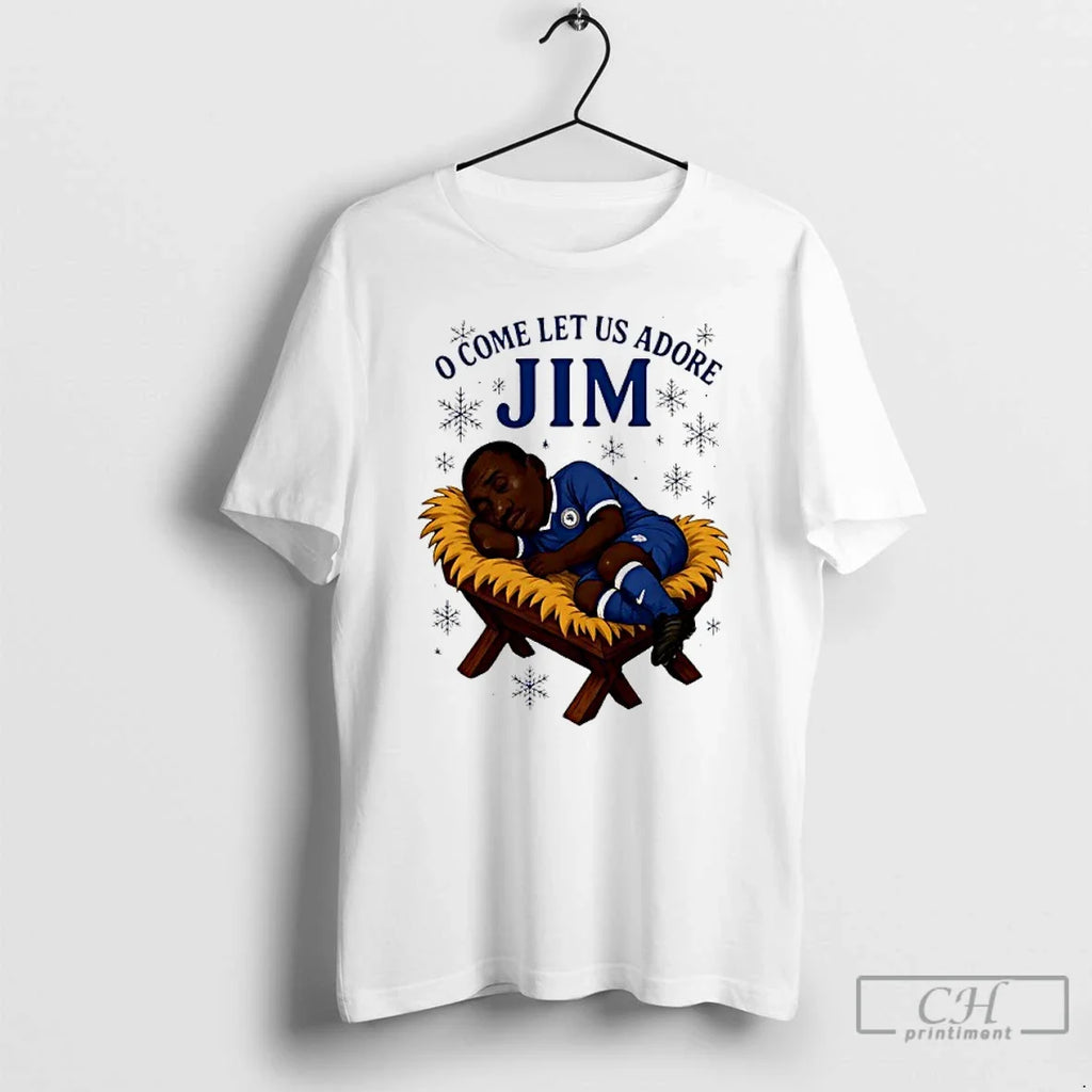 Classic O Come Let Us Adore Jim Chelsea Christmas - Adult & Kids T-Shirts, Sweatshirts & Hoodies apparel design preview 1