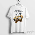 Classic O Come Let Us Adore Jim Spurs Christmas - Adult & Kids T-Shirts, Sweatshirts & Hoodies apparel design preview 1