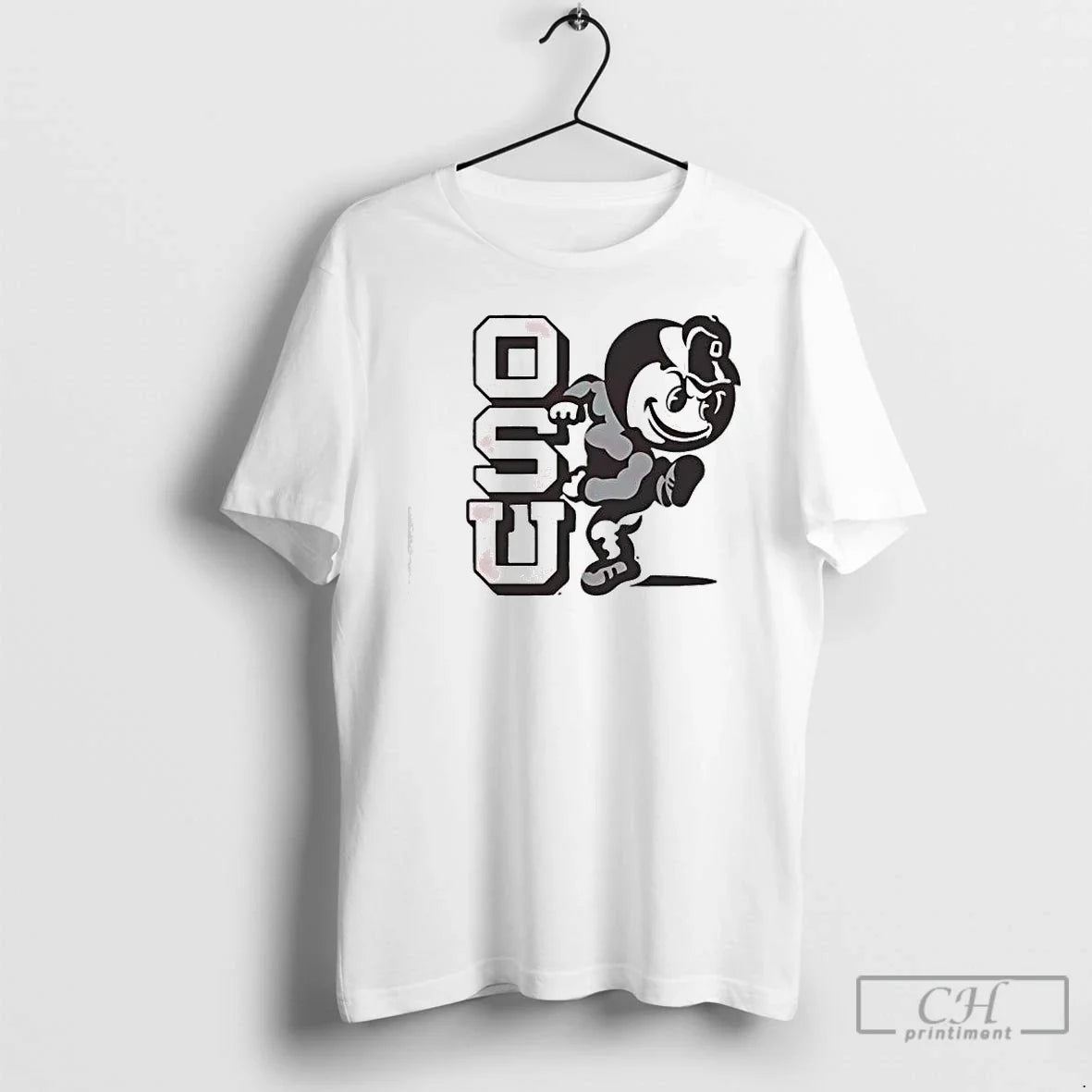 Classic Osu Heritage Brutus Mascot - Adult & Kids T-Shirts, Sweatshirts & Hoodies apparel design preview 1
