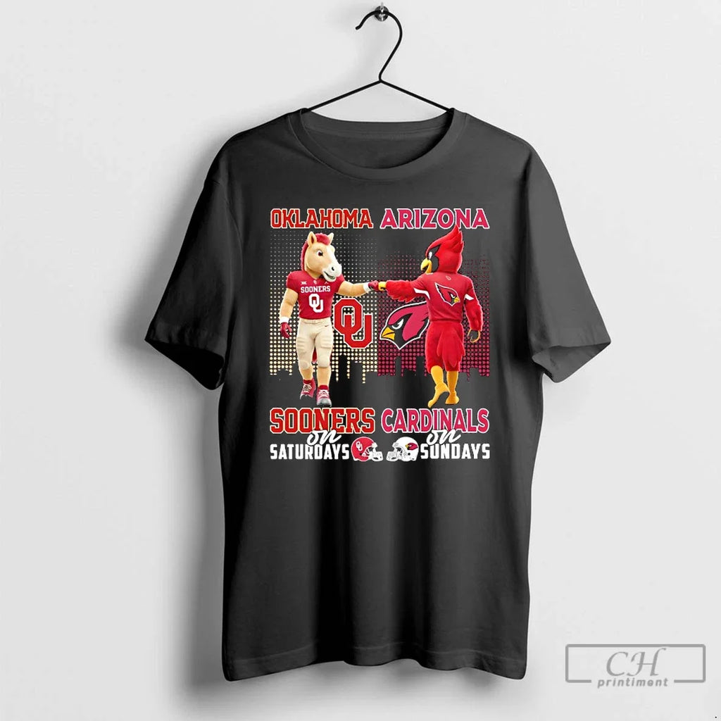 Classic Oklahoma Sooners On Saturdays X Arizona - Adult & Kids T-Shirts, Sweatshirts & Hoodies apparel design preview 1
