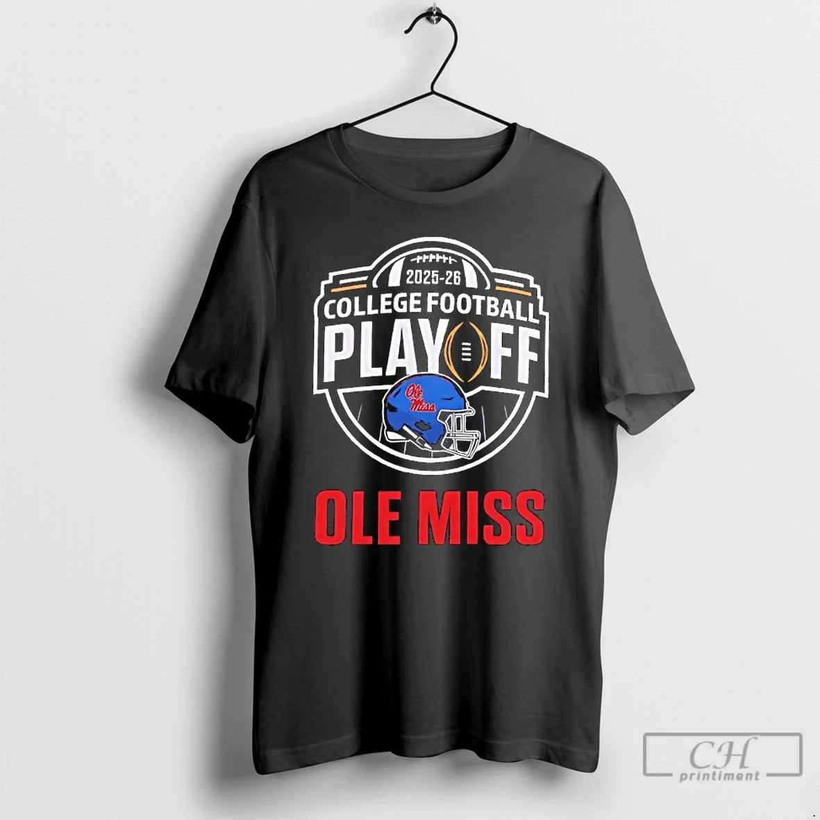 Classic Ole Miss College Football Playoff 2025 26 - Adult & Kids T-Shirts, Sweatshirts & Hoodies apparel design preview 1