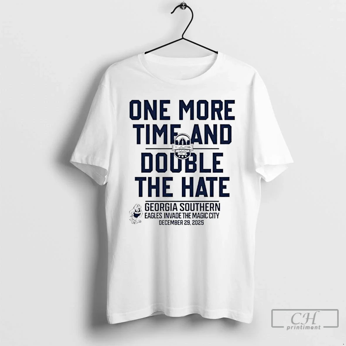 Classic One More Time And Double The Hate Georgia - Adult & Kids T-Shirts, Sweatshirts & Hoodies apparel design preview 1