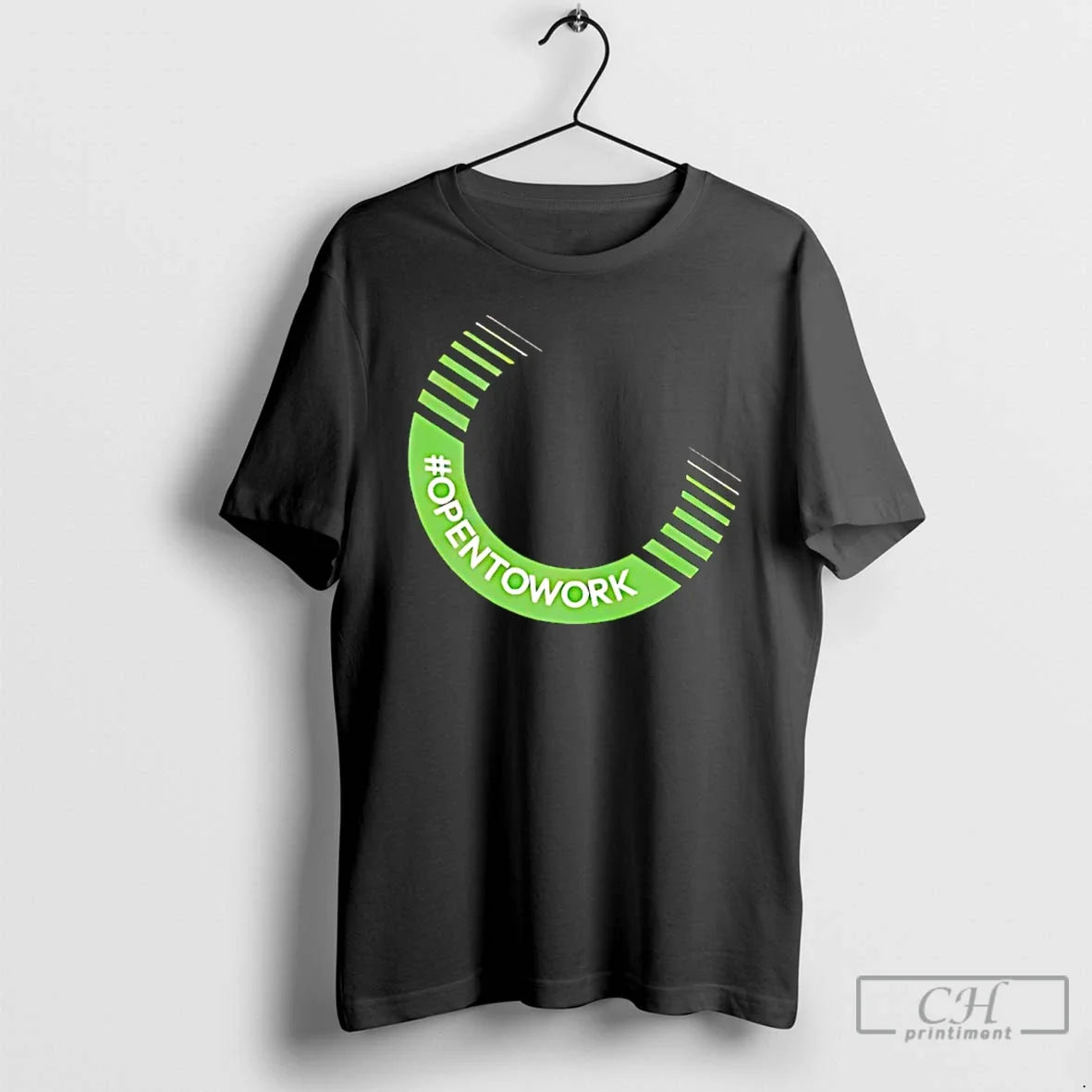 Classic Open To Work Logo - Adult & Kids T-Shirts, Sweatshirts & Hoodies apparel design preview 1