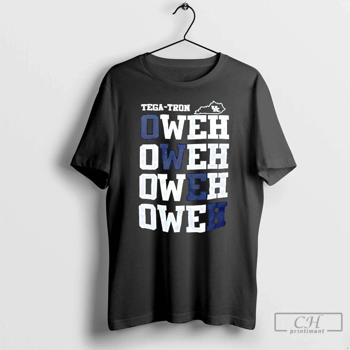 Classic Otega Oweh Tega Tron Kentucky Basketball - Adult & Kids T-Shirts, Sweatshirts & Hoodies apparel design preview 1
