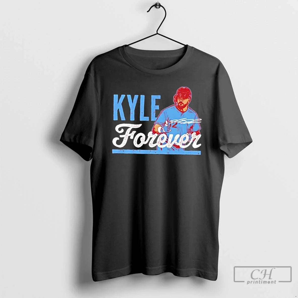 Classic Philly Philadelphia Phillies Baseball Kyle - Adult & Kids T-Shirts, Sweatshirts & Hoodies apparel design preview 1
