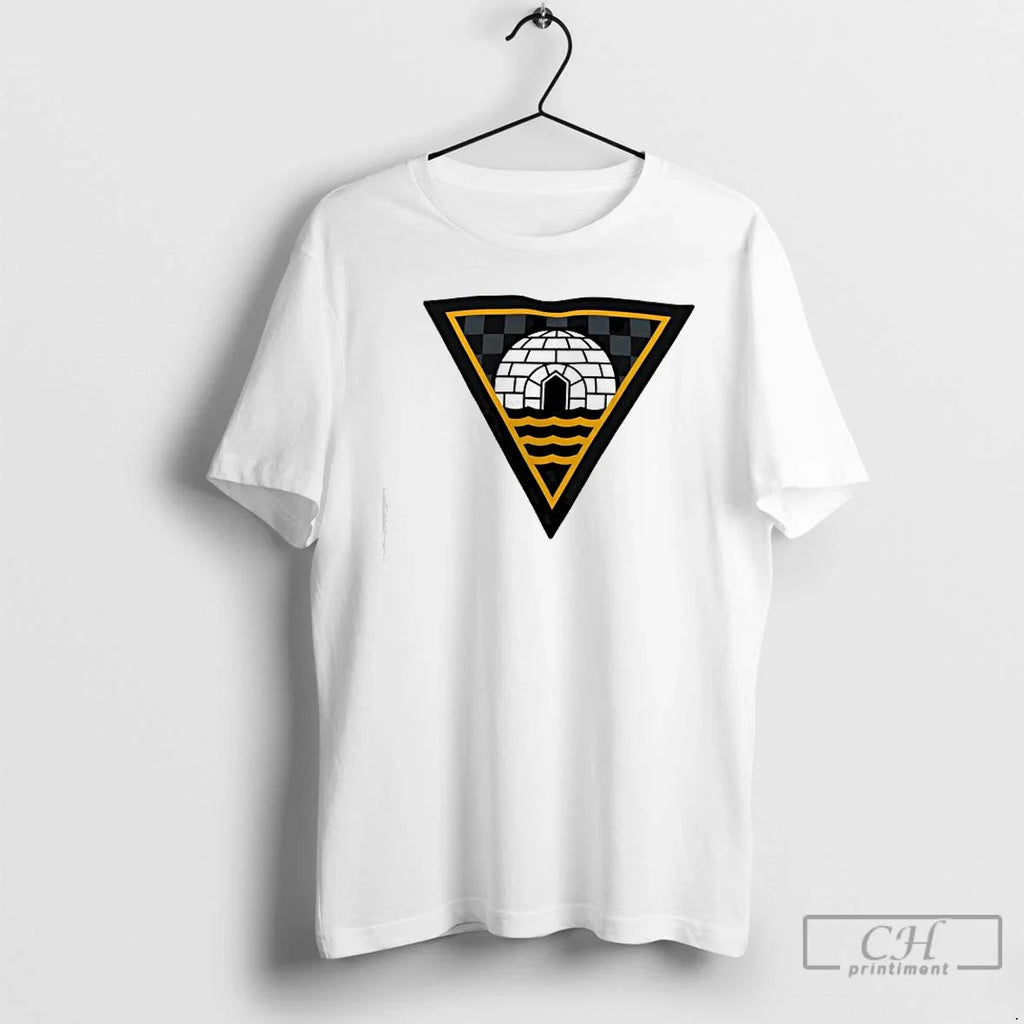 Classic Pittsburgh Penguins Igloo Logo - Adult & Kids T-Shirts, Sweatshirts & Hoodies apparel design preview 1
