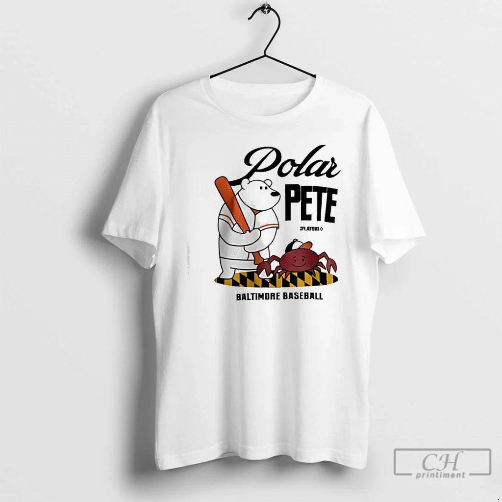 Classic Polar Pete Players Baltimore Baseball - Adult & Kids T-Shirts, Sweatshirts & Hoodies apparel design preview 1