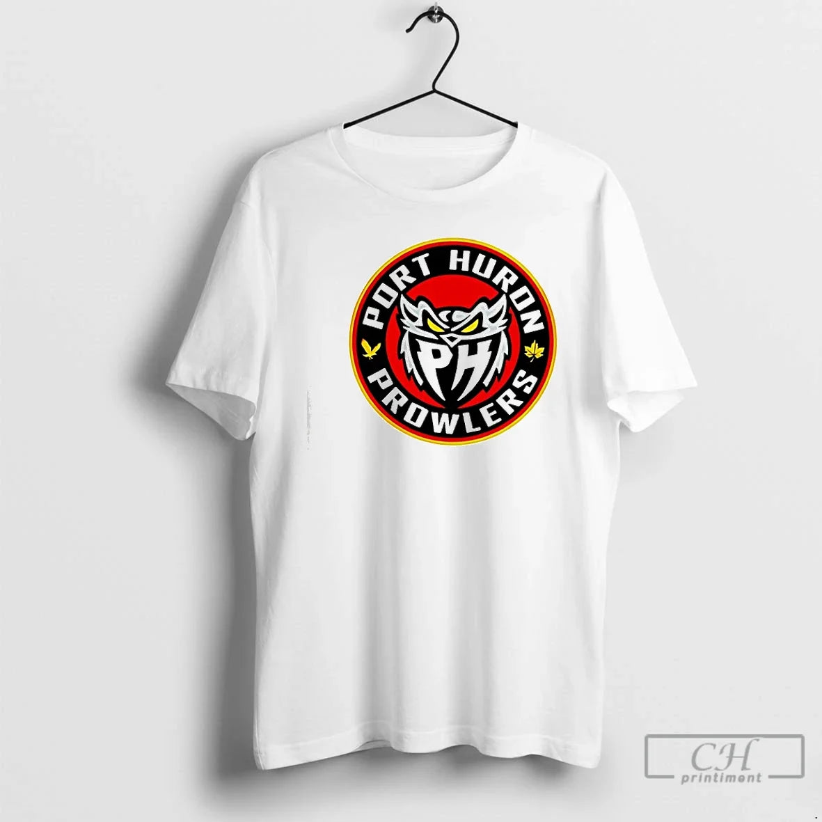 Classic Port Huron Prowlers 2025 Hockey Logo - Adult & Kids T-Shirts, Sweatshirts & Hoodies apparel design preview 1