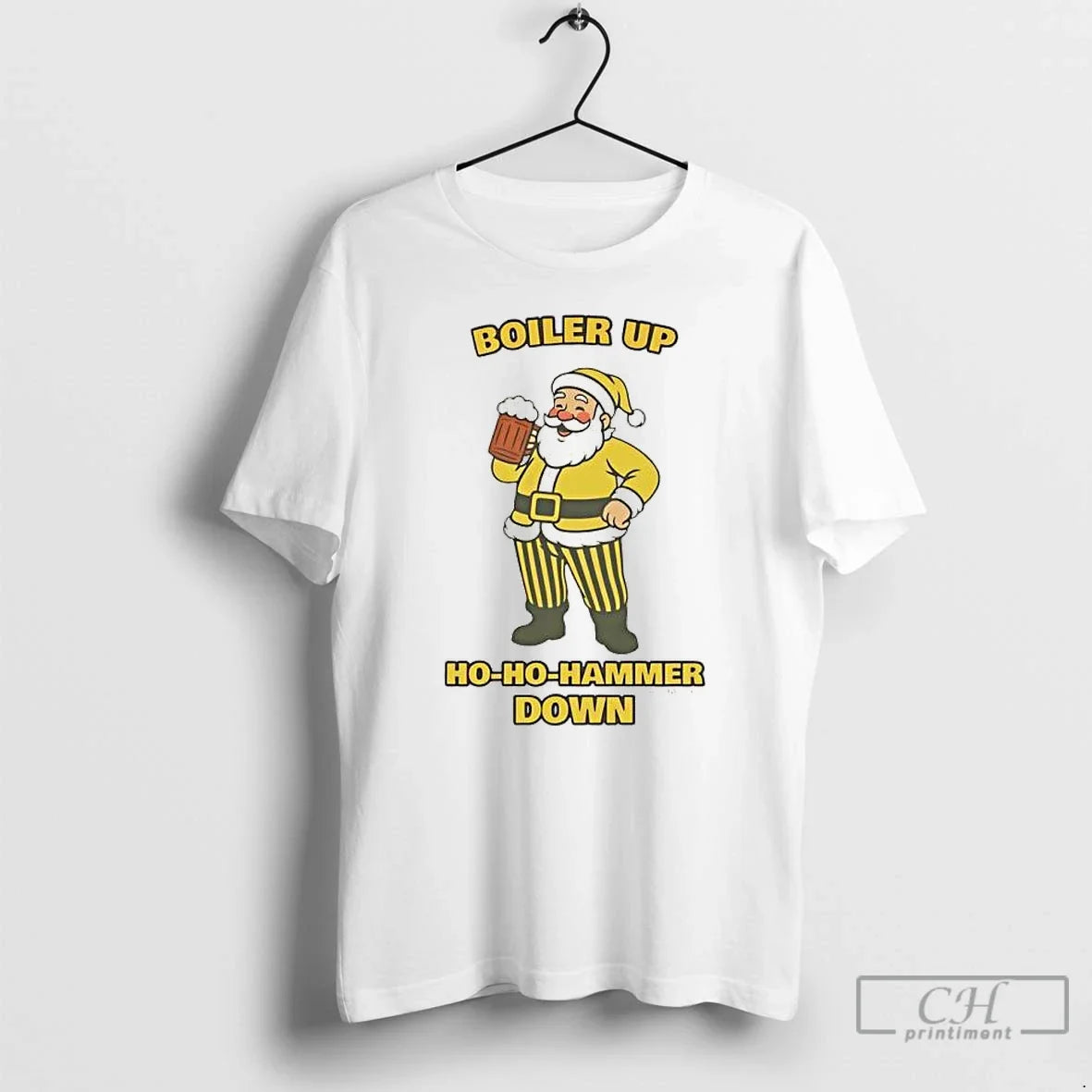 Classic Purdue Boilermakers Boiler Up Ho Hammer Down - Adult & Kids T-Shirts, Sweatshirts & Hoodies apparel design preview 1
