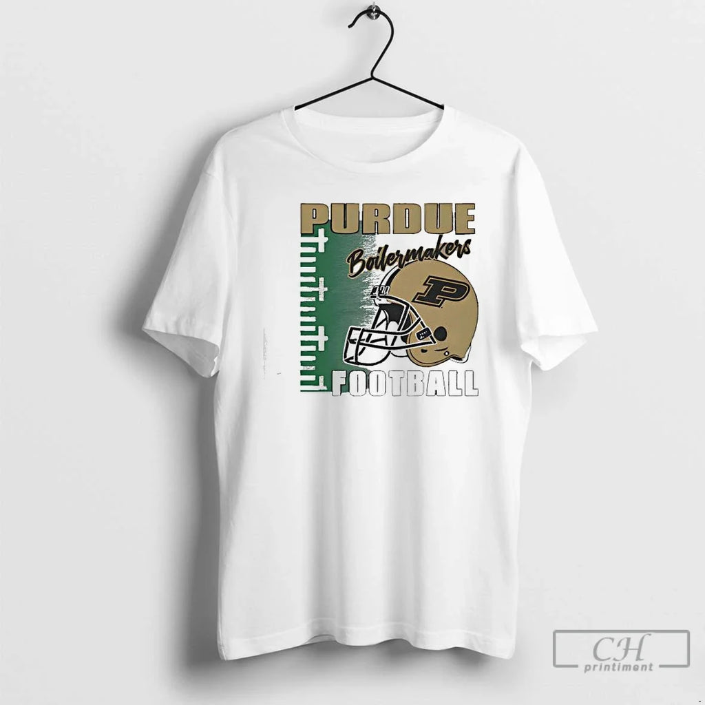 Classic Purdue Boilermakers Football Retro - Adult & Kids T-Shirts, Sweatshirts & Hoodies apparel design preview 1