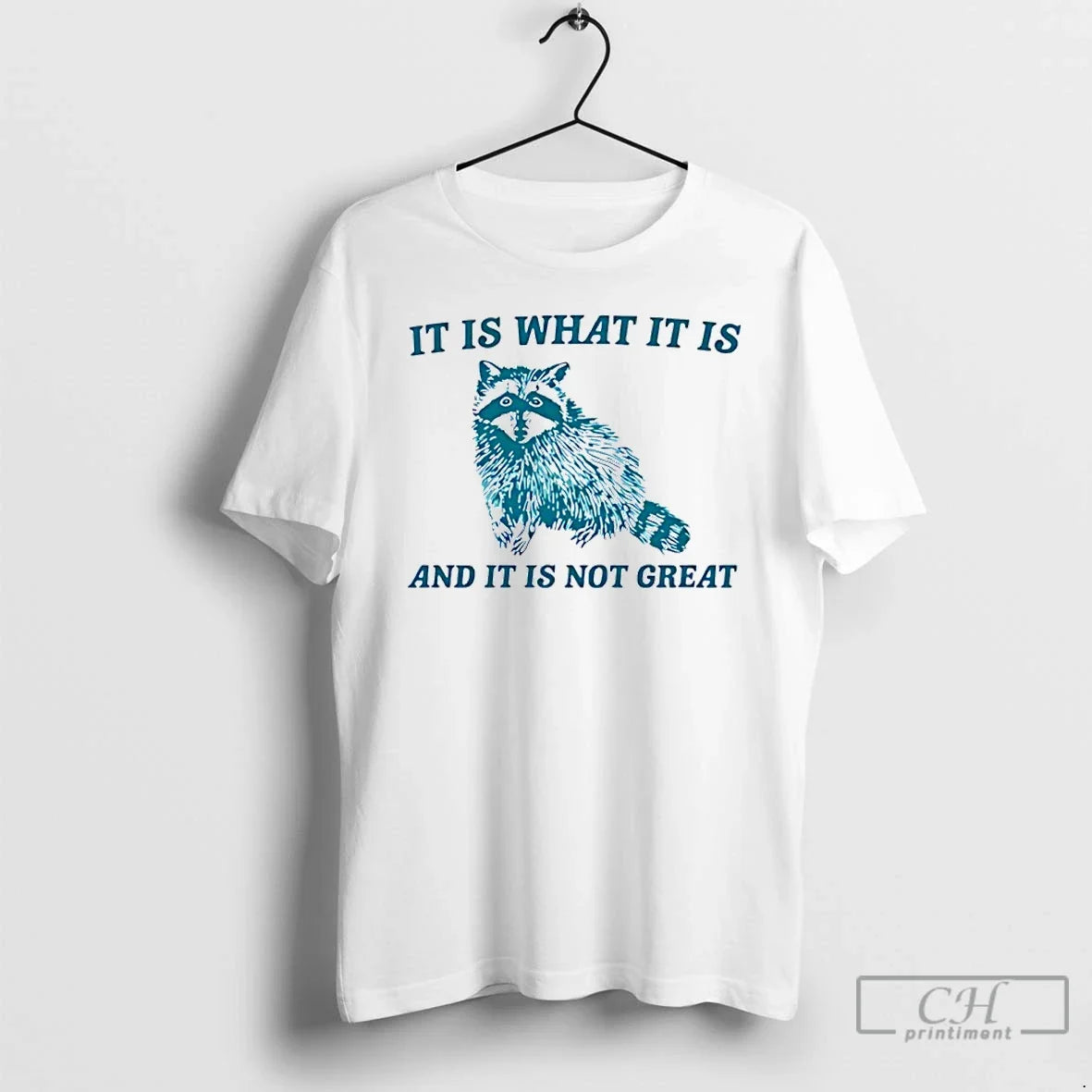 Classic Raccoon It Is What And Not Great Sweater - Adult & Kids T-Shirts, Sweatshirts & Hoodies apparel design preview 1