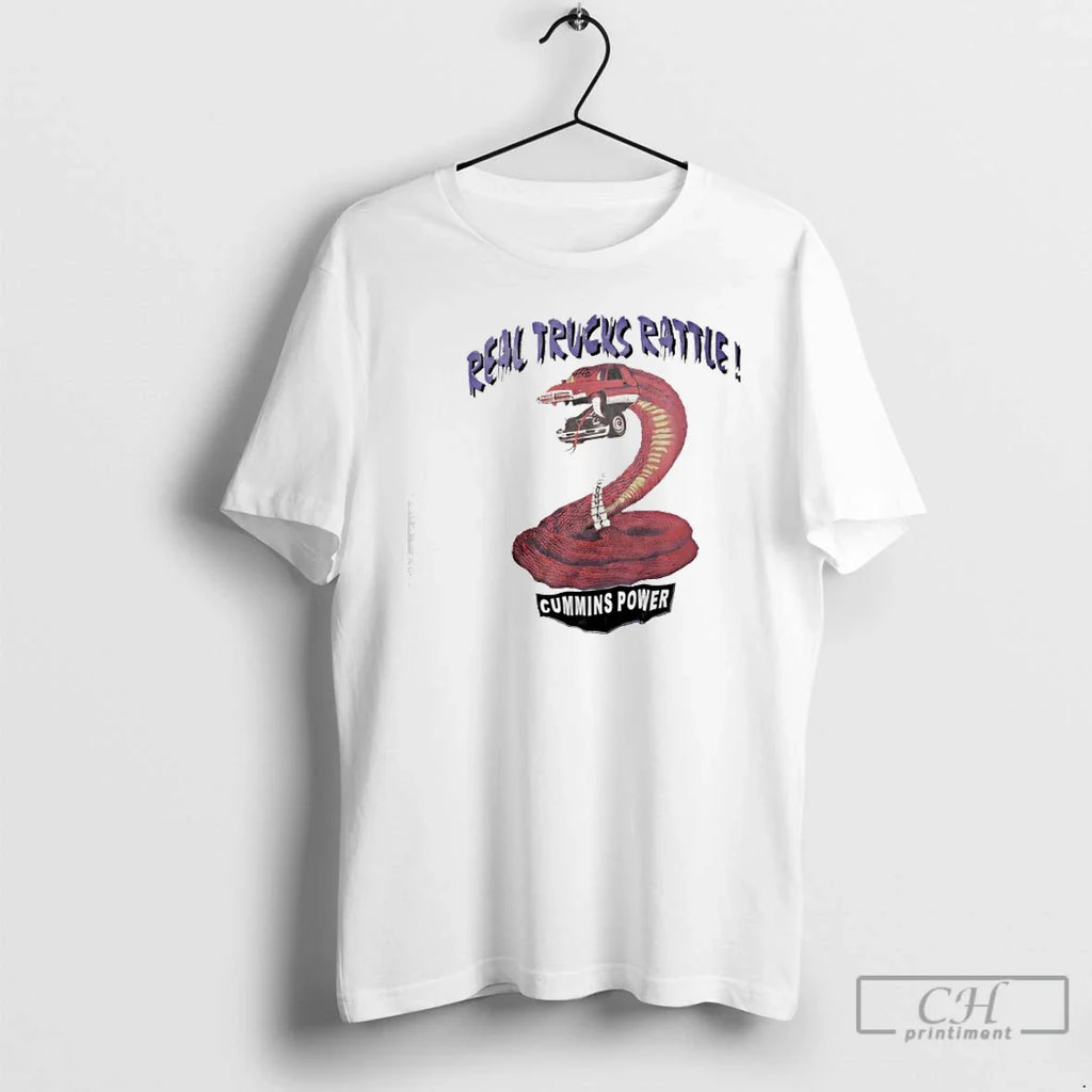 Classic Real Trucks Rattle Cummins Power - Adult & Kids T-Shirts, Sweatshirts & Hoodies apparel design preview 1