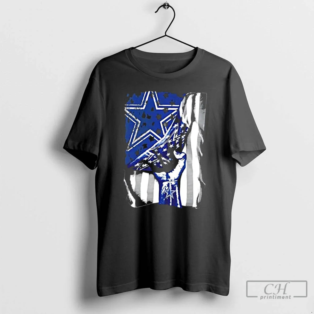 Classic Revealing The Glory Dallas Cowboys X Usa Flag - Adult & Kids T-Shirts, Sweatshirts & Hoodies apparel design preview 1