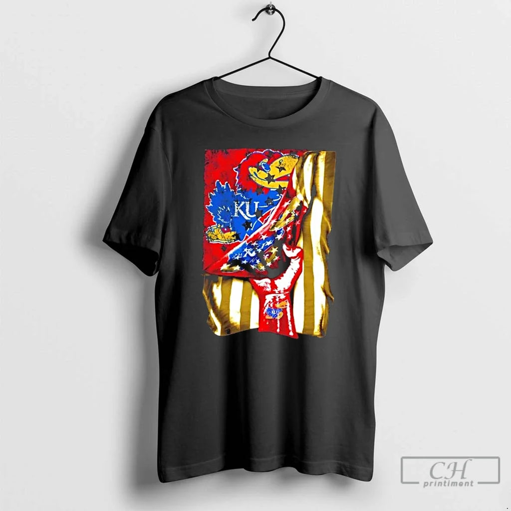Classic Revealing The Glory Kansas Jayhawks X Usa - Adult & Kids T-Shirts, Sweatshirts & Hoodies apparel design preview 1