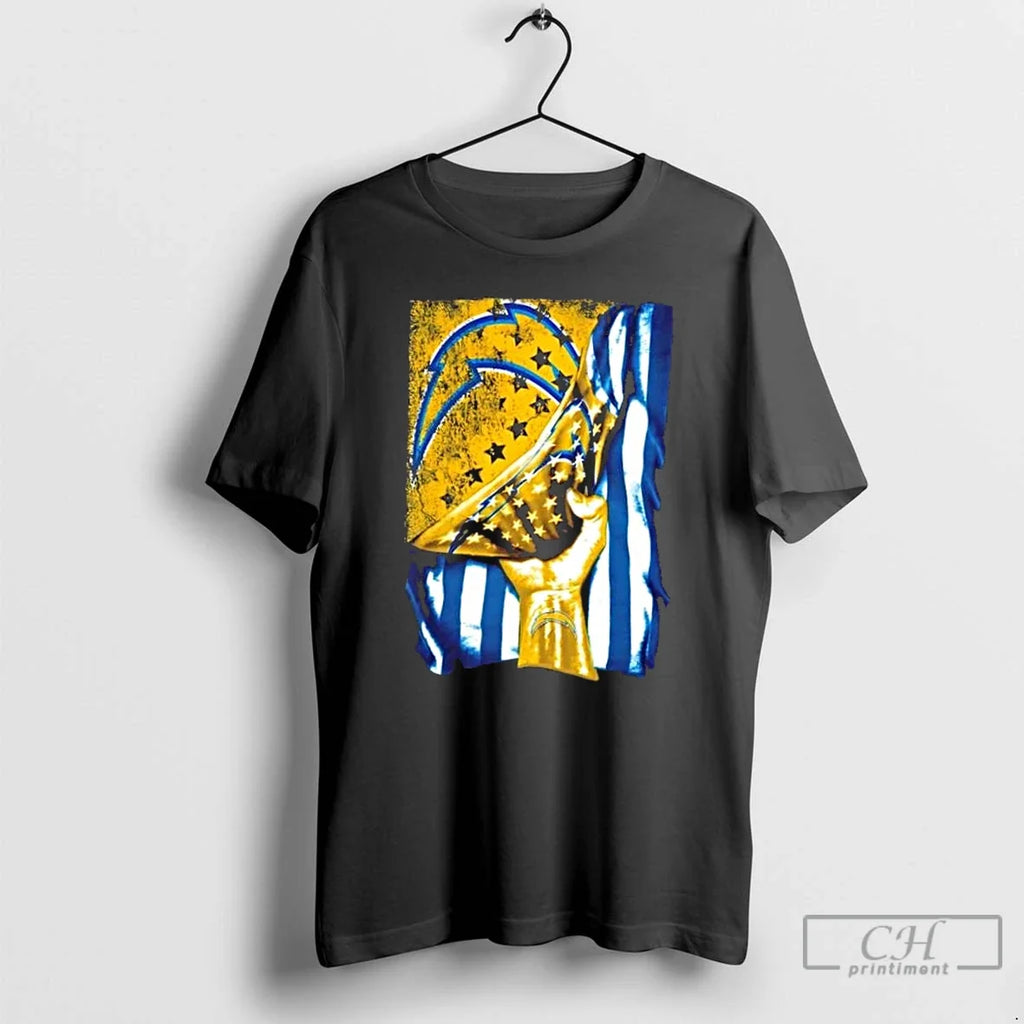 Classic Revealing The Glory Los Angeles Chargers X - Adult & Kids T-Shirts, Sweatshirts & Hoodies apparel design preview 1