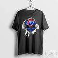 Classic Ripped From The Chest Skull Deep Chicago Cubs - Adult & Kids T-Shirts, Sweatshirts & Hoodies apparel design preview 1
