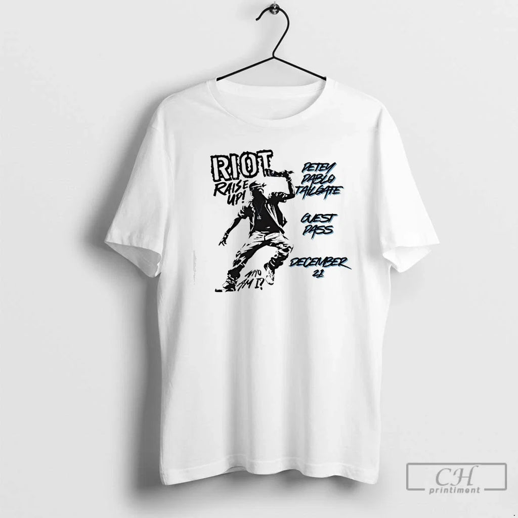 Classic Roaring Riot Petey Pablo Tailgate December 21 - Adult & Kids T-Shirts, Sweatshirts & Hoodies apparel design preview 1