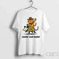 Classic Rootin And Tootin Cat Cowboy Rat - Adult & Kids T-Shirts, Sweatshirts & Hoodies apparel design preview 1