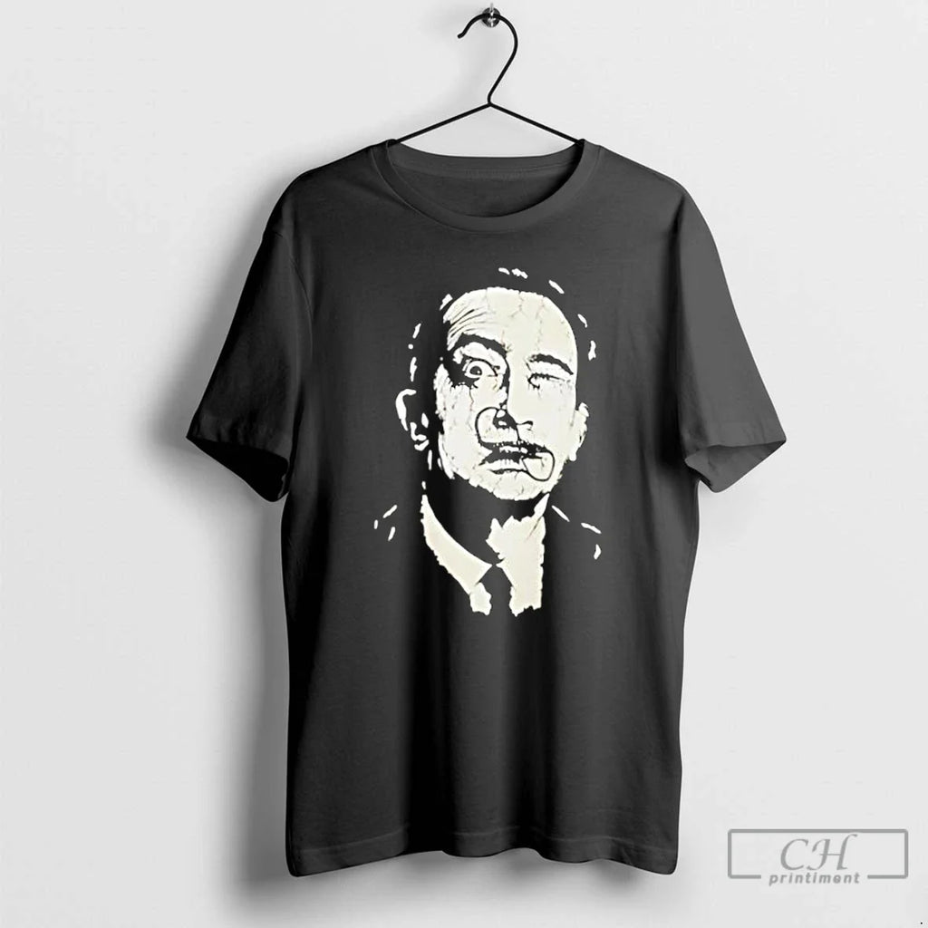 Classic Salvador Dali Portrait Retro - Adult & Kids T-Shirts, Sweatshirts & Hoodies apparel design preview 1