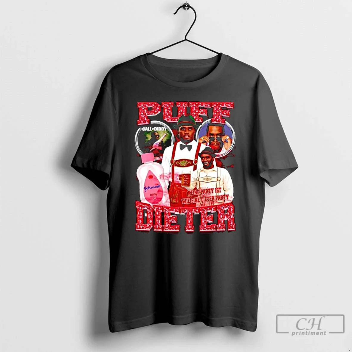 Classic Sean Combs Puff Call Of Duty Johnsons Baby - Adult & Kids T-Shirts, Sweatshirts & Hoodies apparel design preview 1