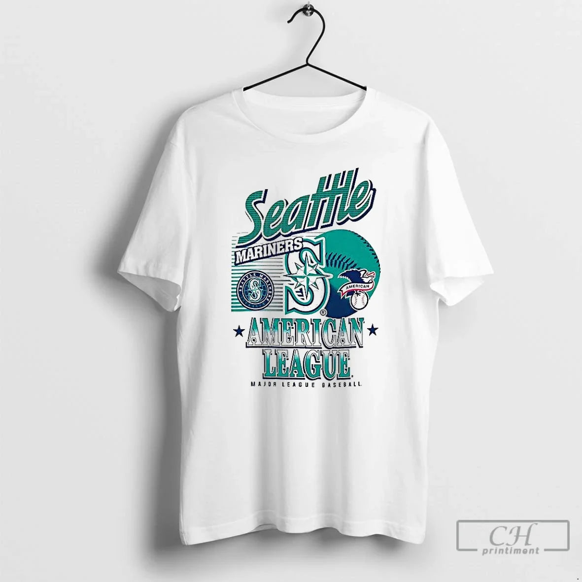 Classic Seattle Mariners Mlb American National League - Adult & Kids T-Shirts, Sweatshirts & Hoodies apparel design preview 1