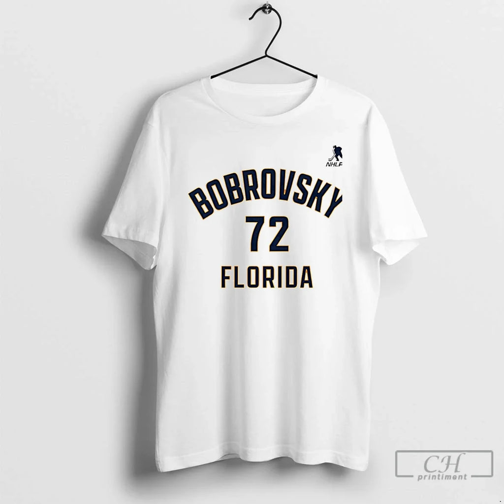 Classic Sergei Bobrovsky Florida Panthers Name And - Adult & Kids T-Shirts, Sweatshirts & Hoodies apparel design preview 1