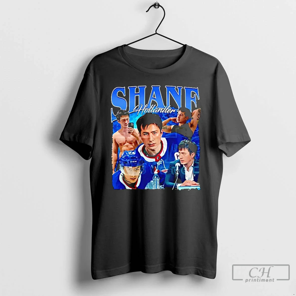 Classic Shane Hollander Hockey Graphic - Adult & Kids T-Shirts, Sweatshirts & Hoodies apparel design preview 1