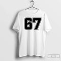 Classic Six Seven Numbers 6 7 - Adult & Kids T-Shirts, Sweatshirts & Hoodies apparel design preview 1