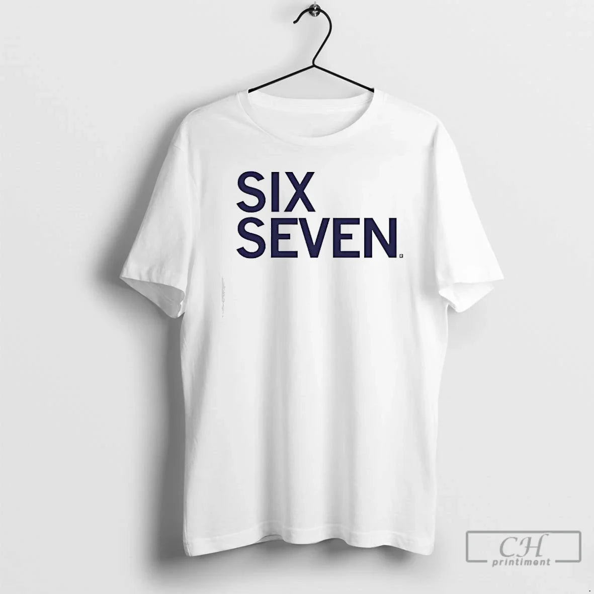 Classic Six Seven Text 6 7 - Adult & Kids T-Shirts, Sweatshirts & Hoodies apparel design preview 1