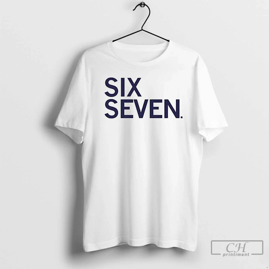 Classic Six Seven Text Christmas - Adult & Kids T-Shirts, Sweatshirts & Hoodies apparel design preview 1