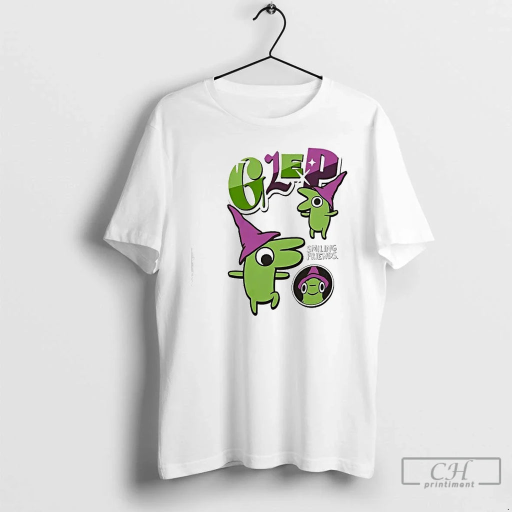 Classic Smiling Friends Glep - Adult & Kids T-Shirts, Sweatshirts & Hoodies apparel design preview 1