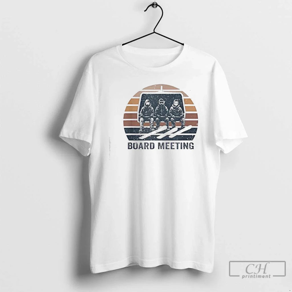 Classic Snowboard Meeting Snowboarding Vacation - Adult & Kids T-Shirts, Sweatshirts & Hoodies apparel design preview 1