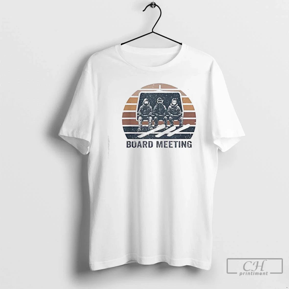 Classic Snowboard Meeting Snowboarding Vacation - Adult & Kids T-Shirts, Sweatshirts & Hoodies apparel design preview 1