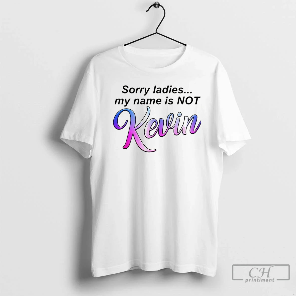 Classic Sorry My Name Is Not Kevin Christmas - Adult & Kids T-Shirts, Sweatshirts & Hoodies apparel design preview 1