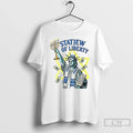 Classic Statjew Of Liberty Jewish Statue Parody - Adult & Kids T-Shirts, Sweatshirts & Hoodies apparel design preview 1