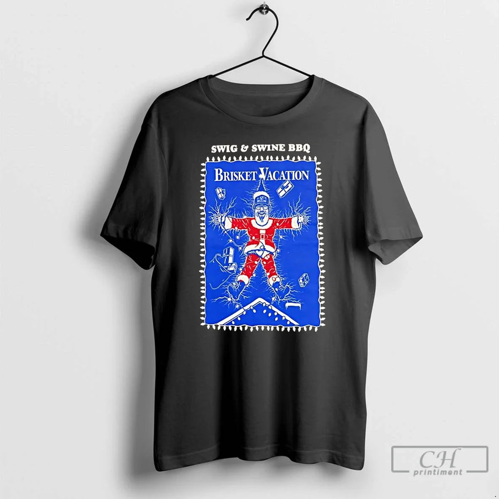 Classic Swig Swine Bbq Brisket Vacation National - Adult & Kids T-Shirts, Sweatshirts & Hoodies apparel design preview 1