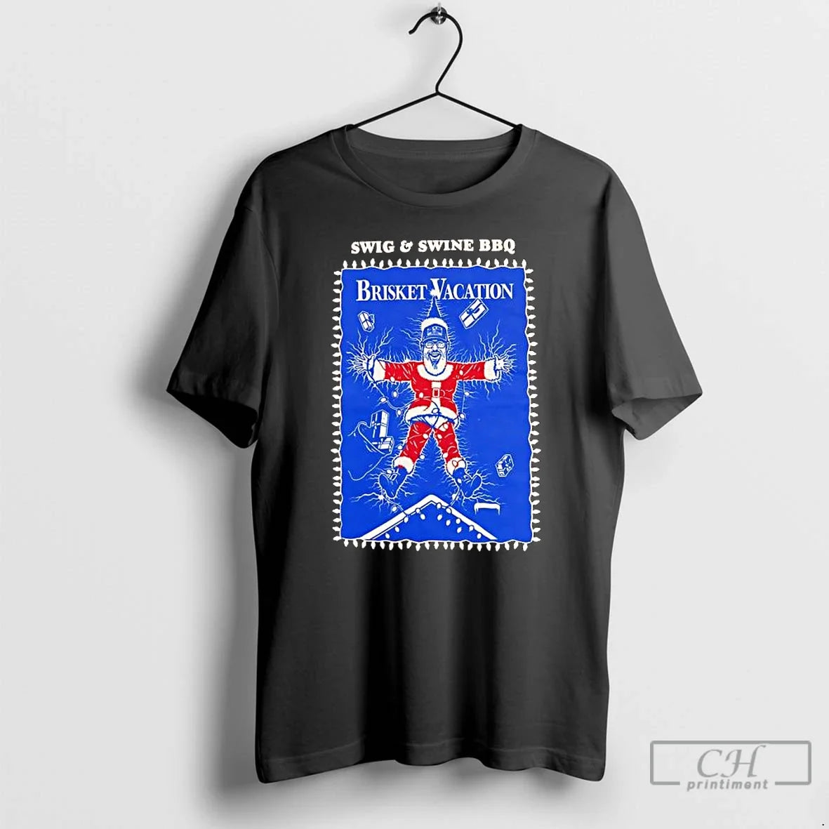 Classic Swig Swine Bbq Brisket Vacation National - Adult & Kids T-Shirts, Sweatshirts & Hoodies apparel design preview 1