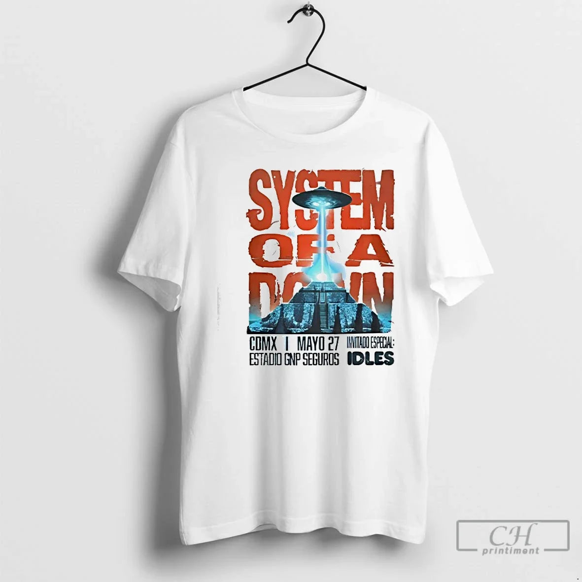 Classic System Of A Down X Cdmx Estadio Gnp Seguros - Adult & Kids T-Shirts, Sweatshirts & Hoodies apparel design preview 1