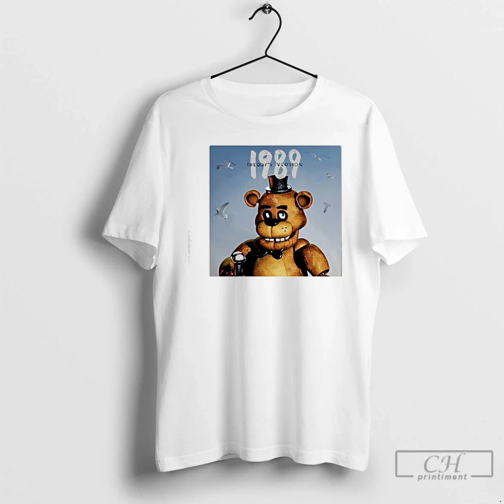 Classic Taylor 1989 Freddy Bear Version - Adult & Kids T-Shirts, Sweatshirts & Hoodies apparel design preview 1