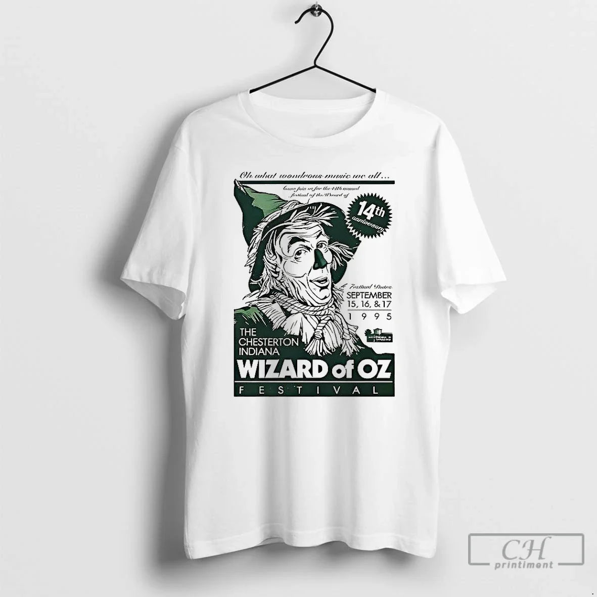Classic The Chesterton Indiana Wizard Of Oz Festival - Adult & Kids T-Shirts, Sweatshirts & Hoodies apparel design preview 1