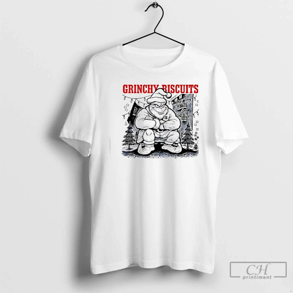 Classic The Grinch Make Your Own Biscuits - Adult & Kids T-Shirts, Sweatshirts & Hoodies apparel design preview 1