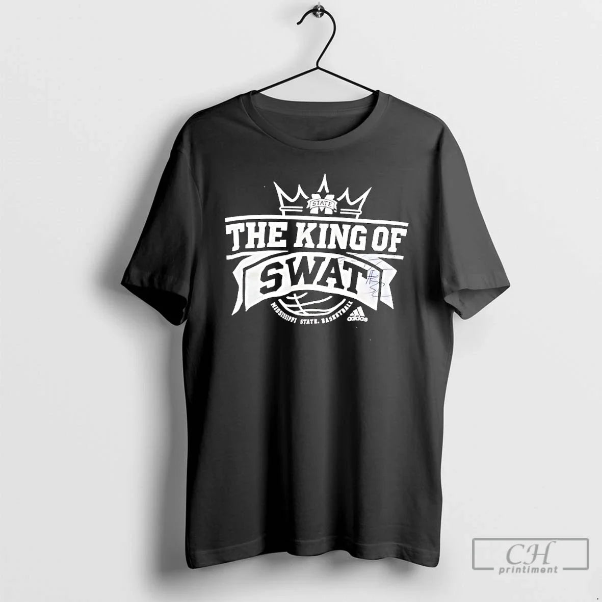 Classic The King Of Swat Ncaa Mississippi State - Adult & Kids T-Shirts, Sweatshirts & Hoodies apparel design preview 1