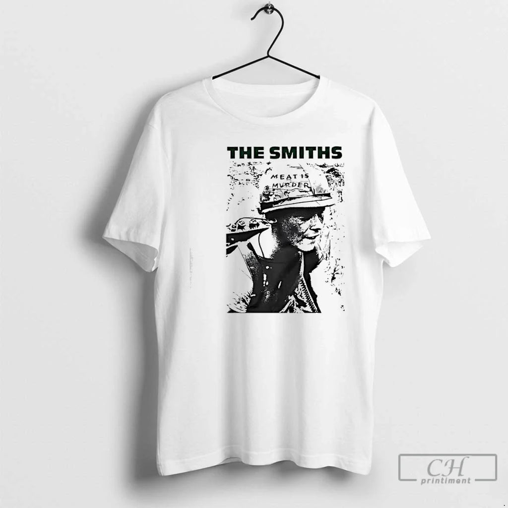 Classic The Smiths 1985 Meat Is Murder Vietnam War - Adult & Kids T-Shirts, Sweatshirts & Hoodies apparel design preview 1